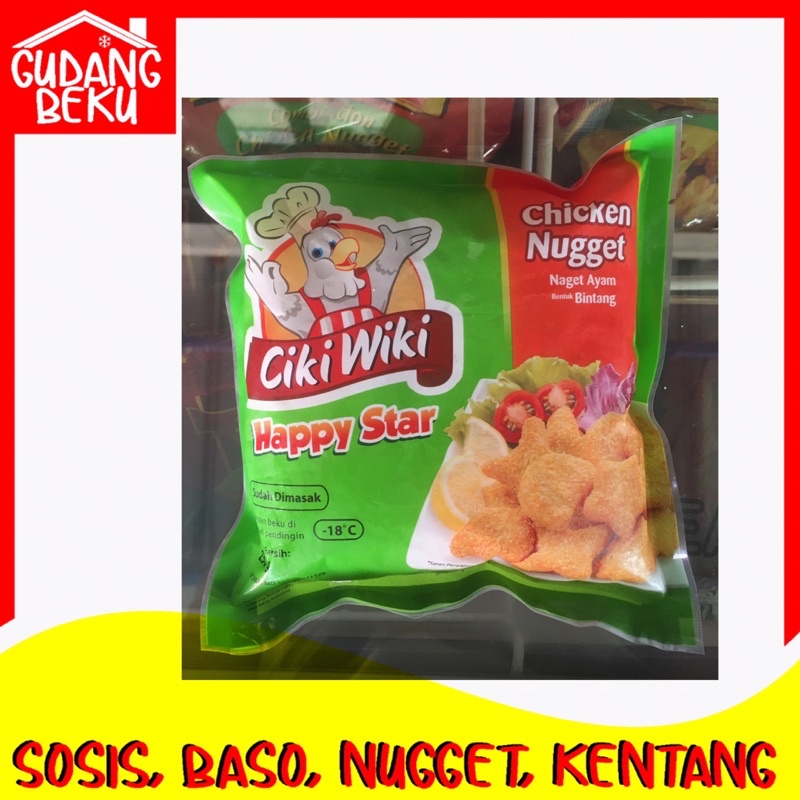 

Cikiwiki happy star Nugget 250gr