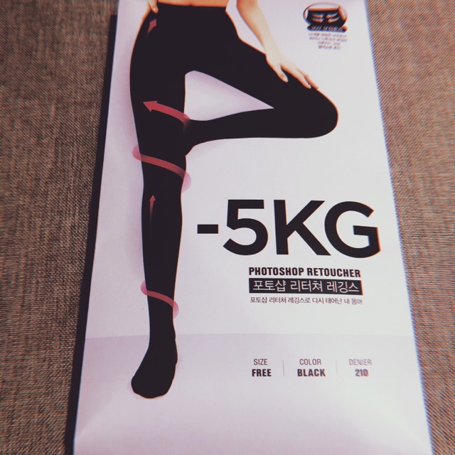 Stocking Chuu -5kg Photoshop Rethoucer Original Korea