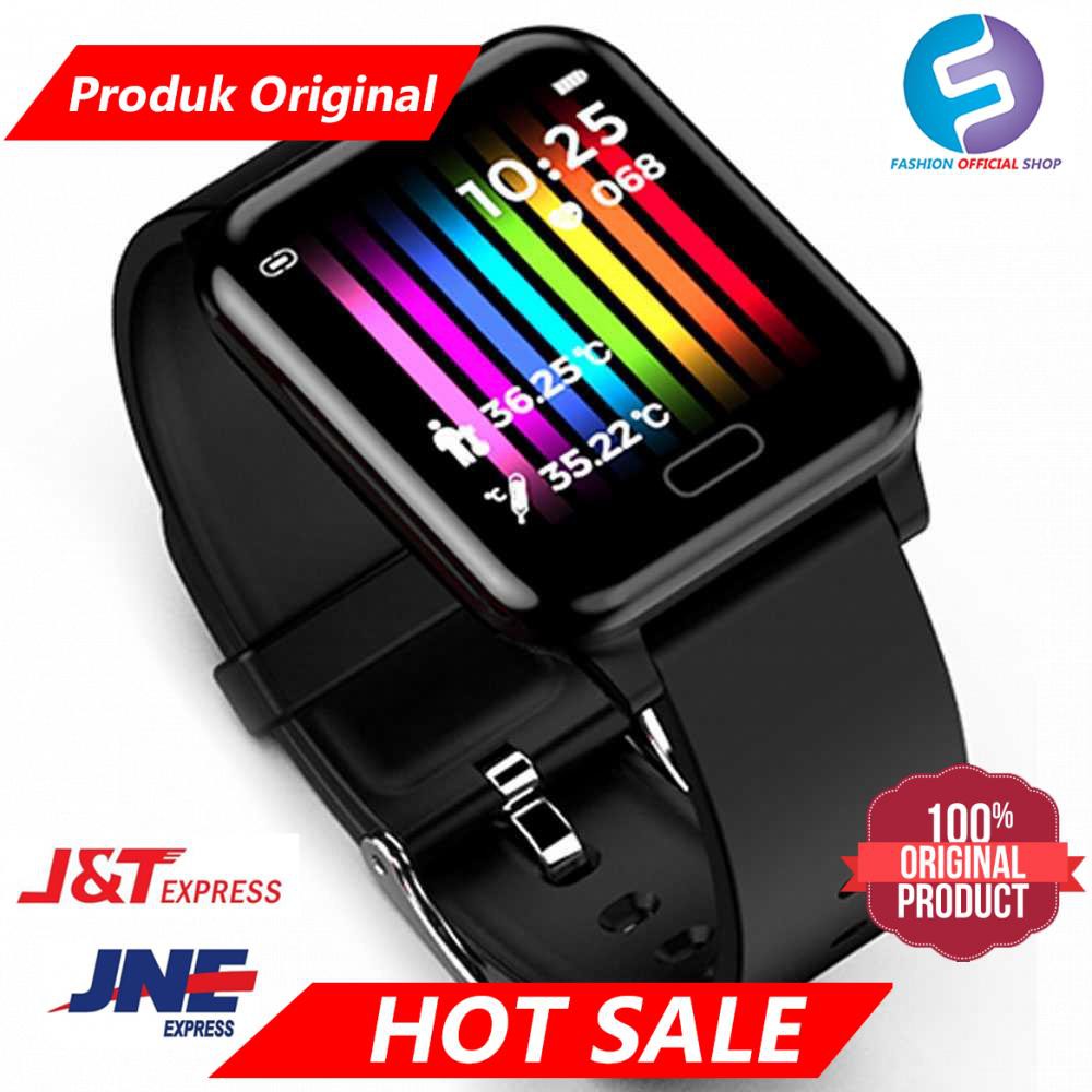 SKMEI Smartwatch Jam Tangan Pintar Bluetooth Heartrate Monitor - L8 Hitam