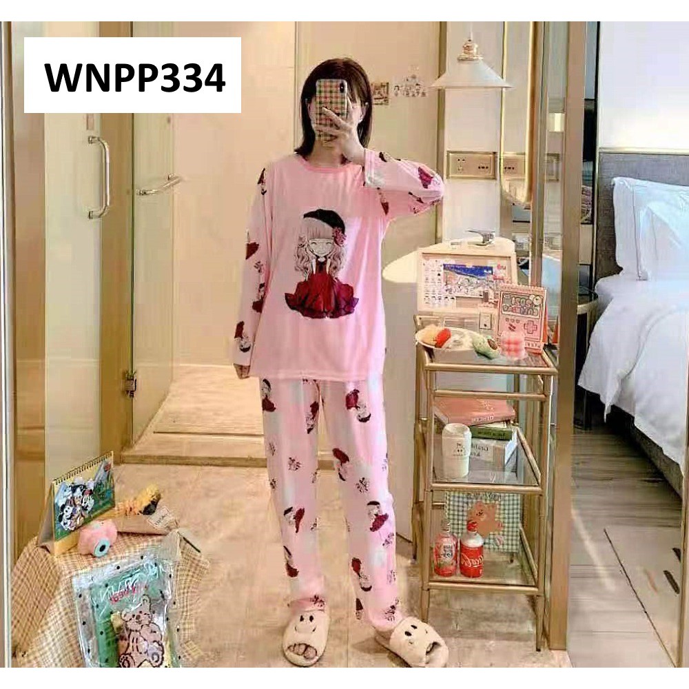 Piyama Wanita Baju Tidur Wanita Motif Little Girl