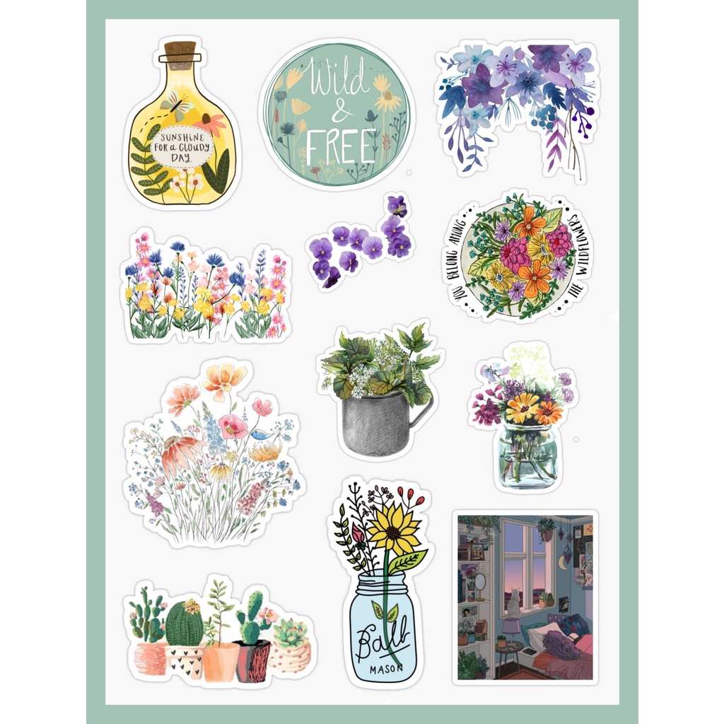 

Sticker Sheet Aesthetic Tumbler - 103 colorfull