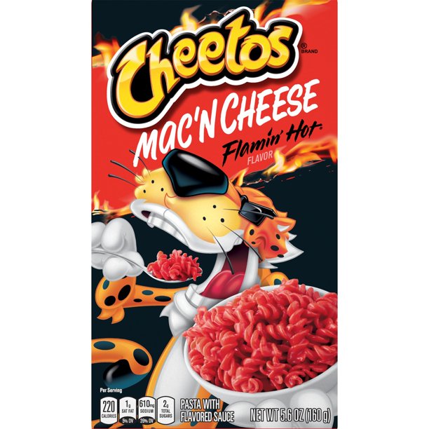 

Promo Terbatas - Usa Cheetos Mac 'N Cheese, Flamin' Hot Flavor, 5.6 Oz Boxes