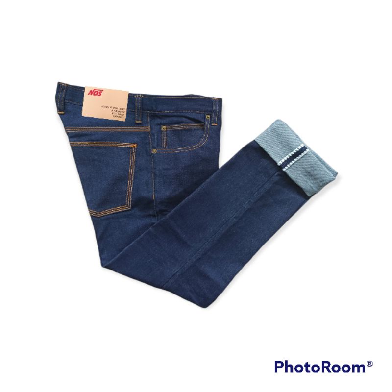 SELVEDGE GOLDEN THREAD BLU