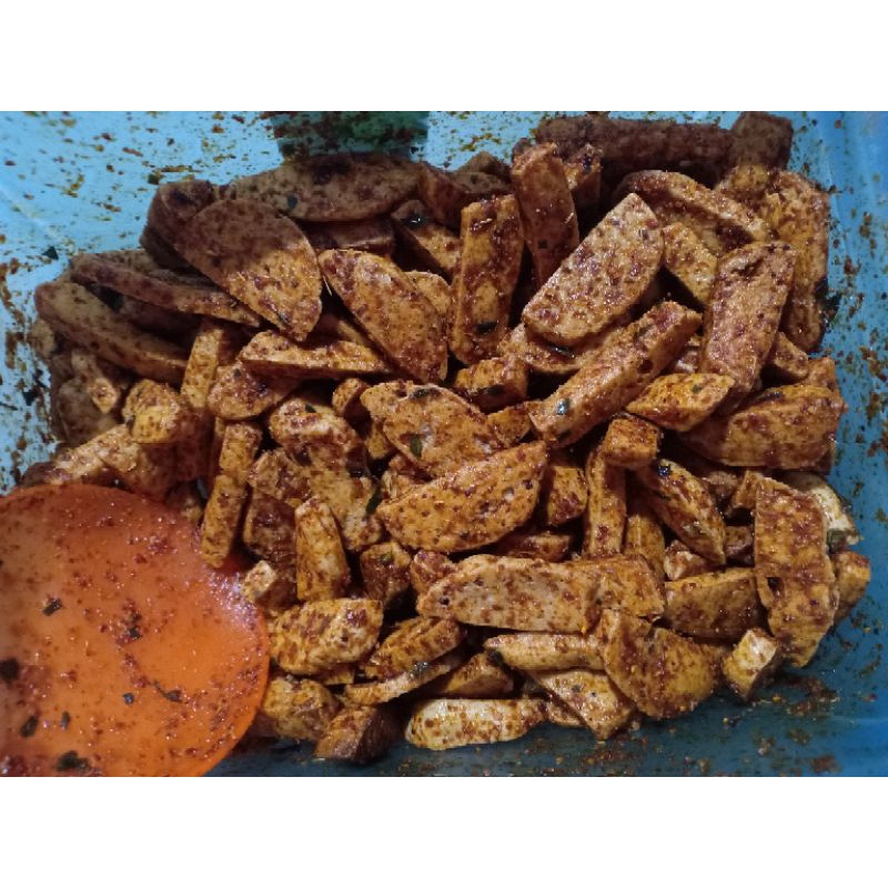 

Basreng basah Daun jeruk Pedas
