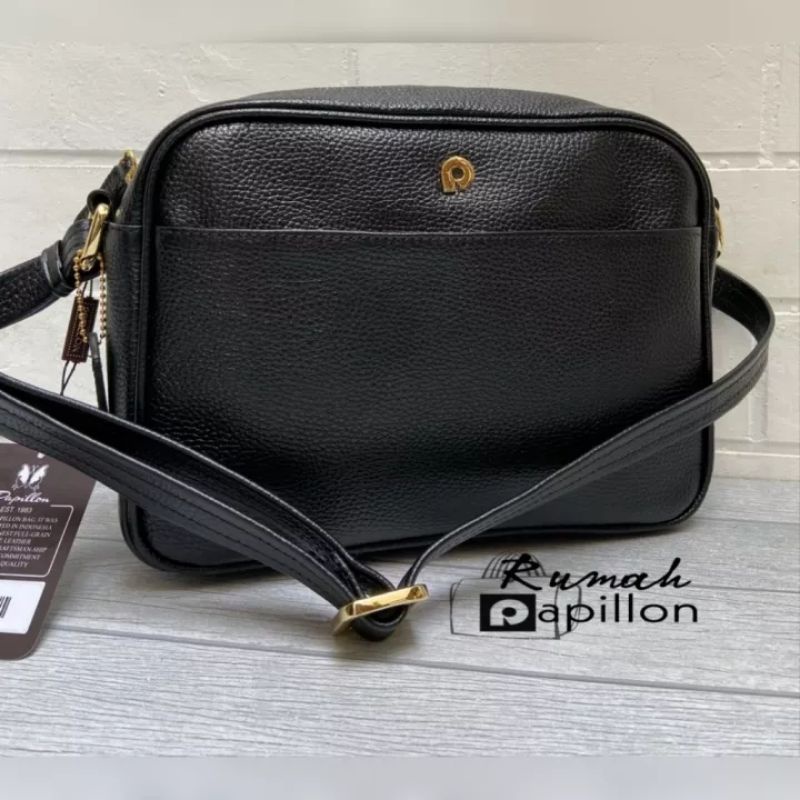 Tas Selempang Wanita Kulit Asli Papillon Original Terbaru / K3490