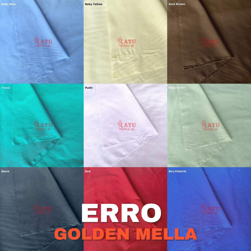 Kain Erro Ero Arrow Hero Golden Mella Sari Warna Bahan Seragam Sekolah