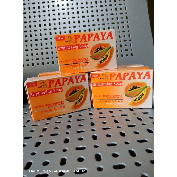 Papaya brightening soap RDL 135gram/90gram