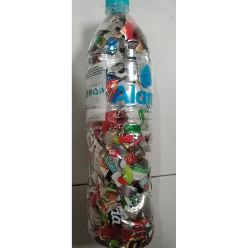 ecobrick botol plastik 1500ml
