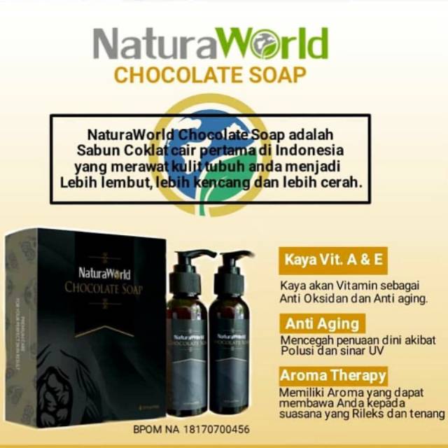 

Sabun Coklat Natura