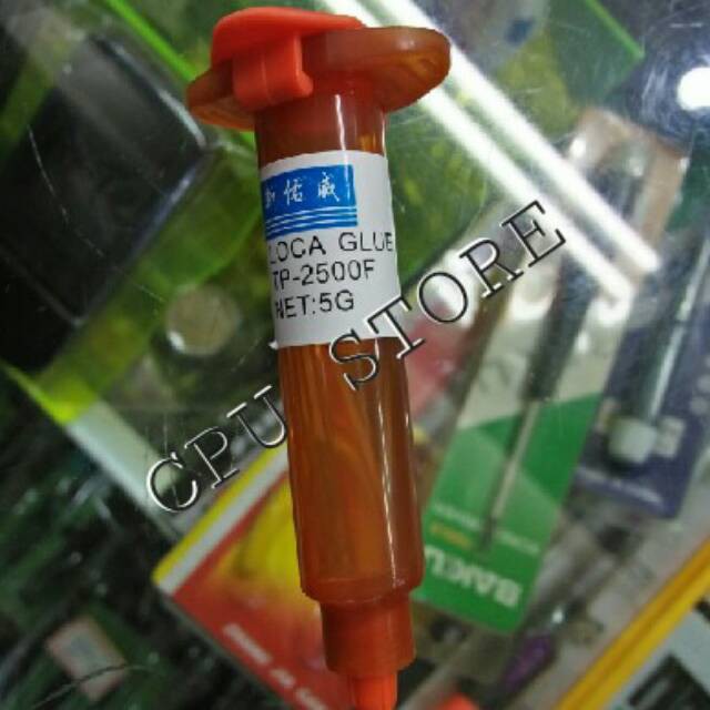 

LEM UV LEM LOCA 5 GRAM LEM PEREKAT KACA LCD.