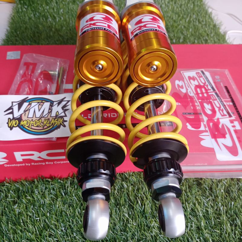 shokbreaker shok belakang rcb tipe SB-2 warna yelow uk 320mm