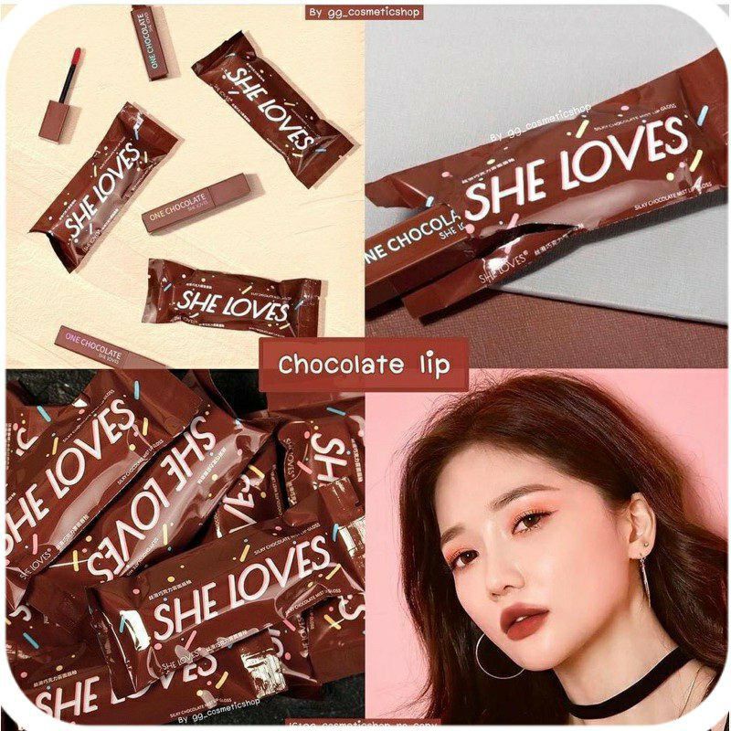 SHE LOVES ONE CHOCOLATE LIP CREAM ECER