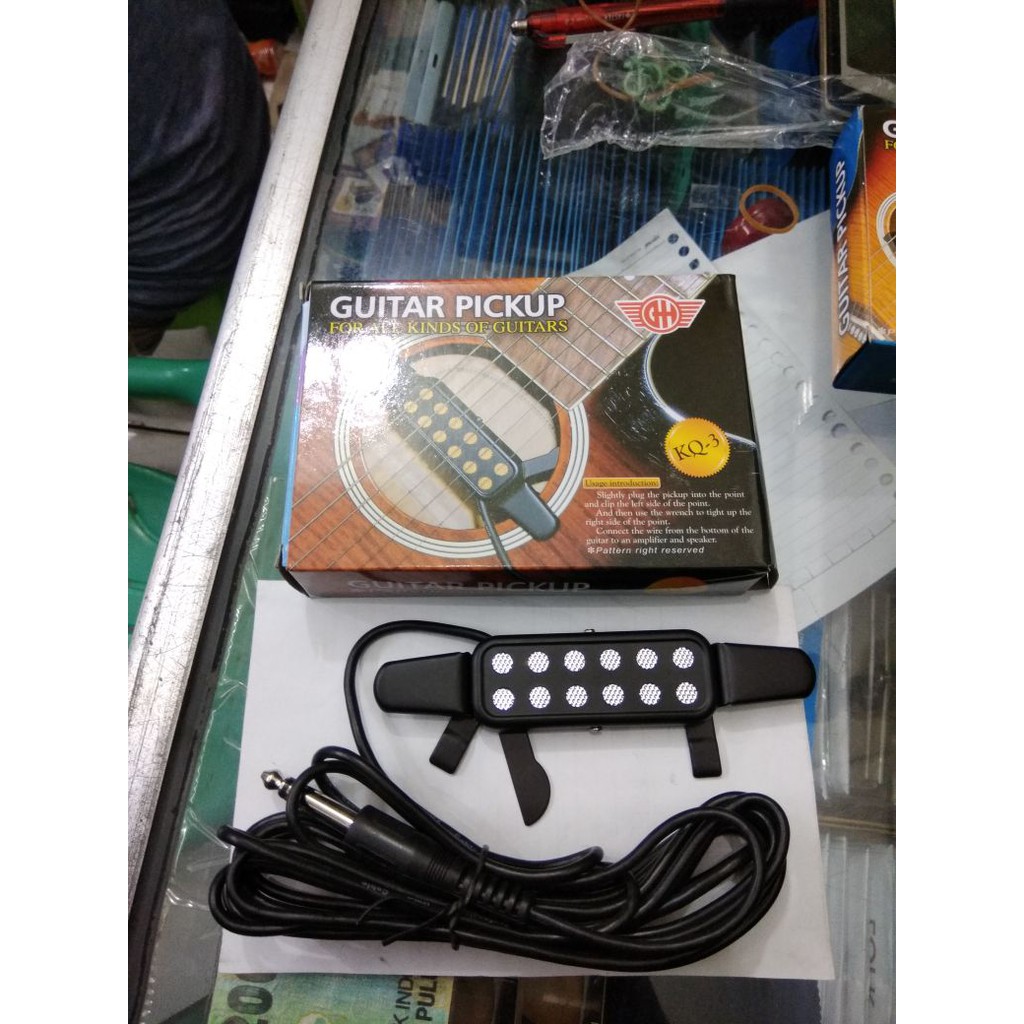 Pick Up Gitar Akustik Classic KQ-3 Spull Jakarta Murah Garansi