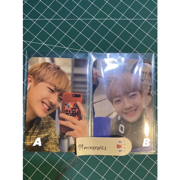 SUNGWON/WON CIIPHER 1THE9 UNDERNINETEEN UNDER19 PHOTOCARD PC