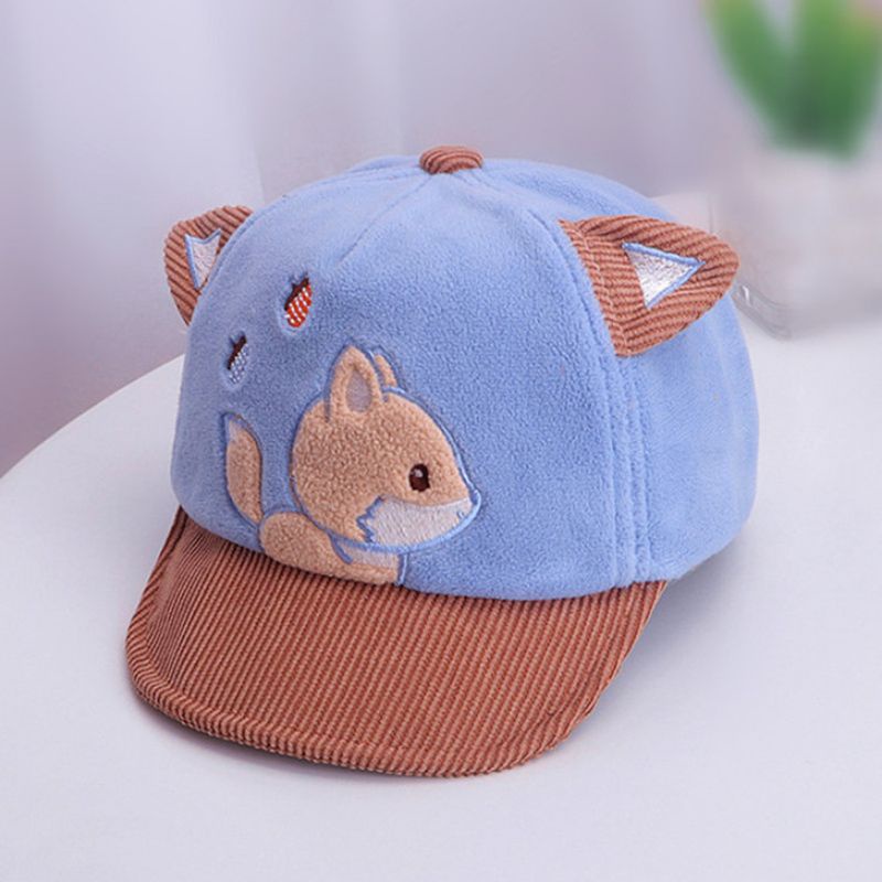 Topi Fashion Bayi Model Baseball Gambar Rubah FOX PEANUT Baby Hat Cool Style