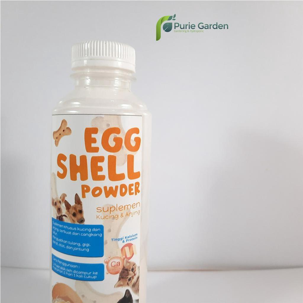 Suplemen Kucing Anjing Kalsium &amp; Protein Egg Shell PG SBY