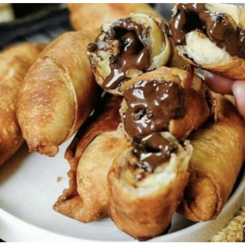 

pisang molen Lumer isi coklah 10 pcs