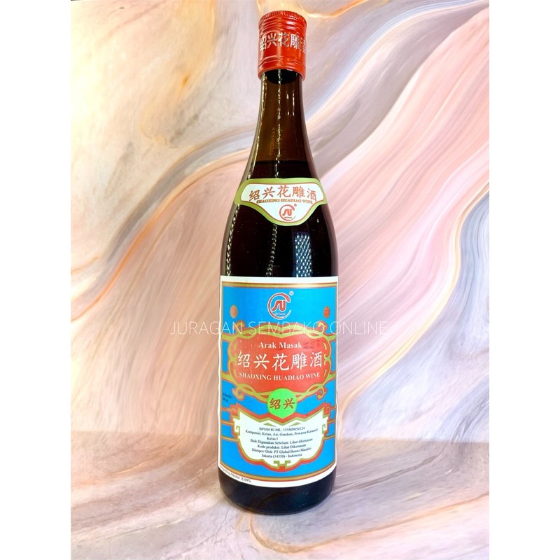 (JSO) Arak masak shaoxing rice wine 640ml / shao xing / huadiao