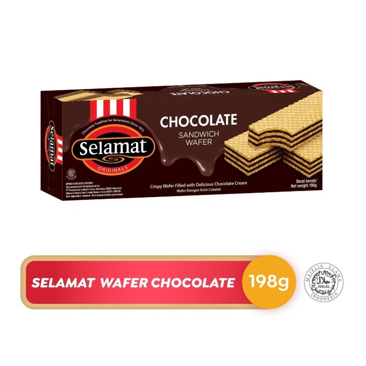 

Selamat Wafer Chocolate 198 g