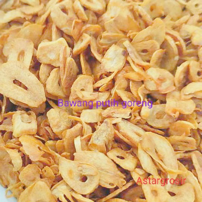 

bawang putih goreng asli tanpa terigu 100 grm