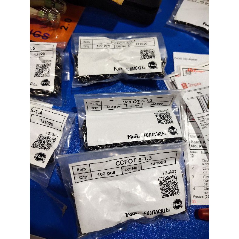 ujung ring fuji buat joran ul kepala 5 ccfot mamarit fuji joran