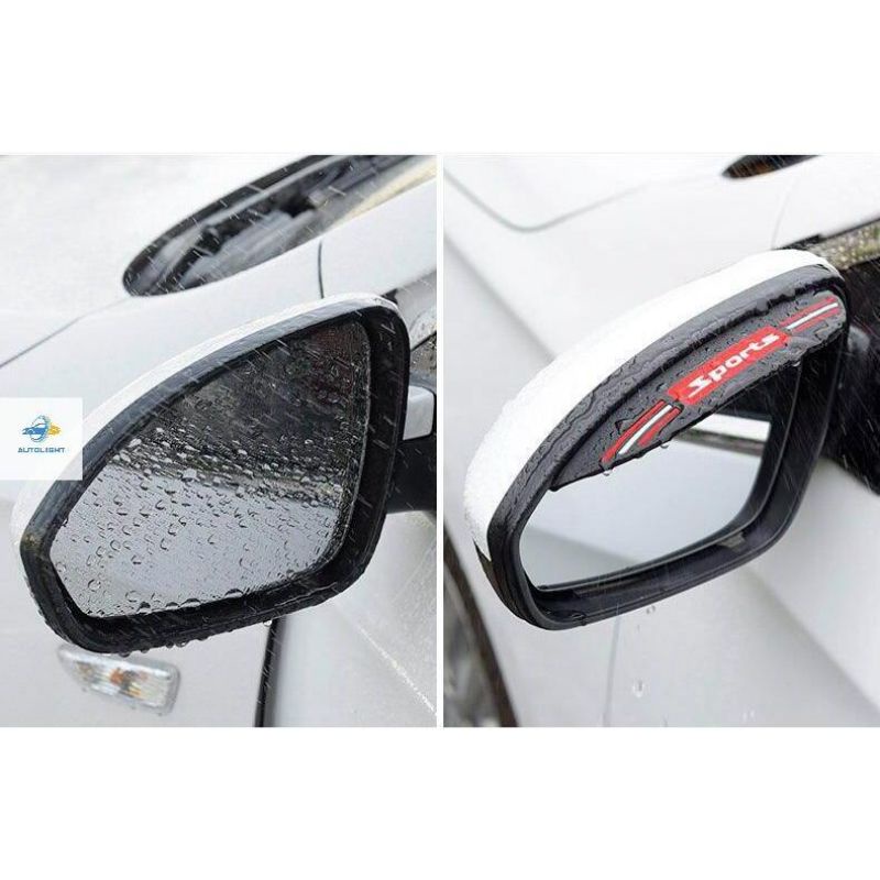 Talang air Spion PVC Pelindung Spion Kaca Mobil Anti Hujan