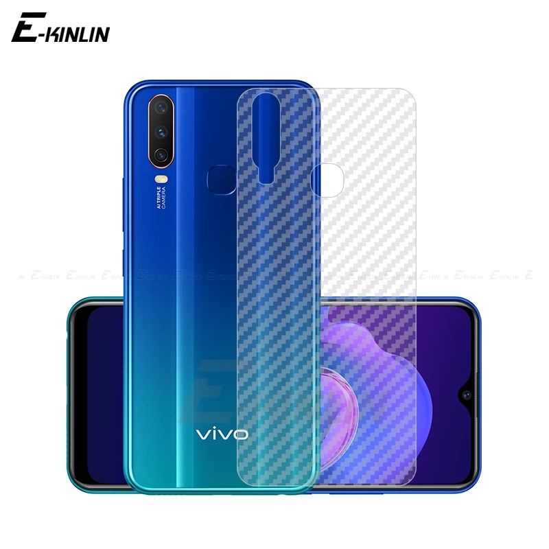 PROMO 3IN1 TEMPERED GLASS LAYAR KAMERA SKIN CARBON VIVO Y12 Y15 17 TG ANTI GORES FULL SCREEN GUARD