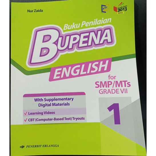Bupena English Kelas 7