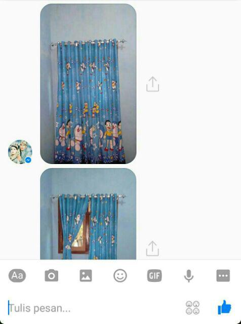 Gorden Karakter Doraemon ( Stok Jadi )