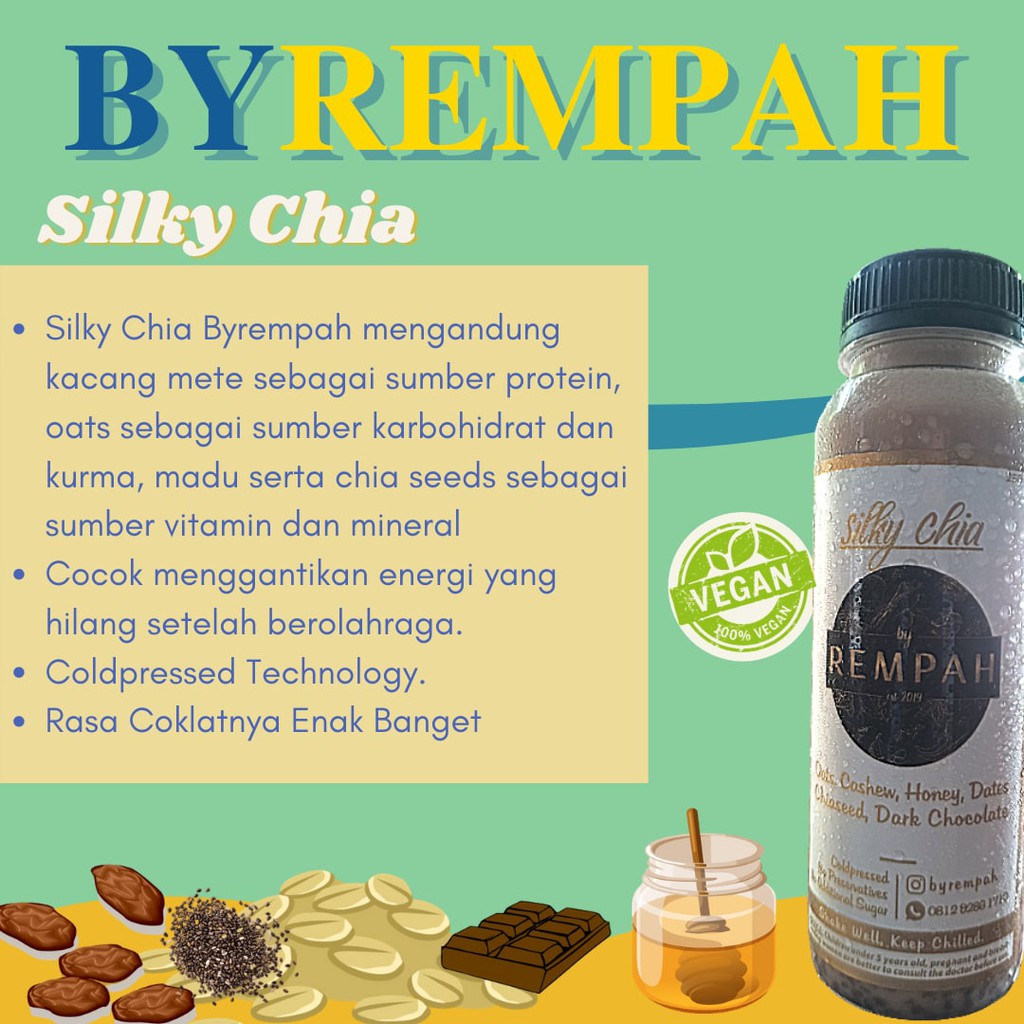 

Chat sebelum pesan - Silky Chia