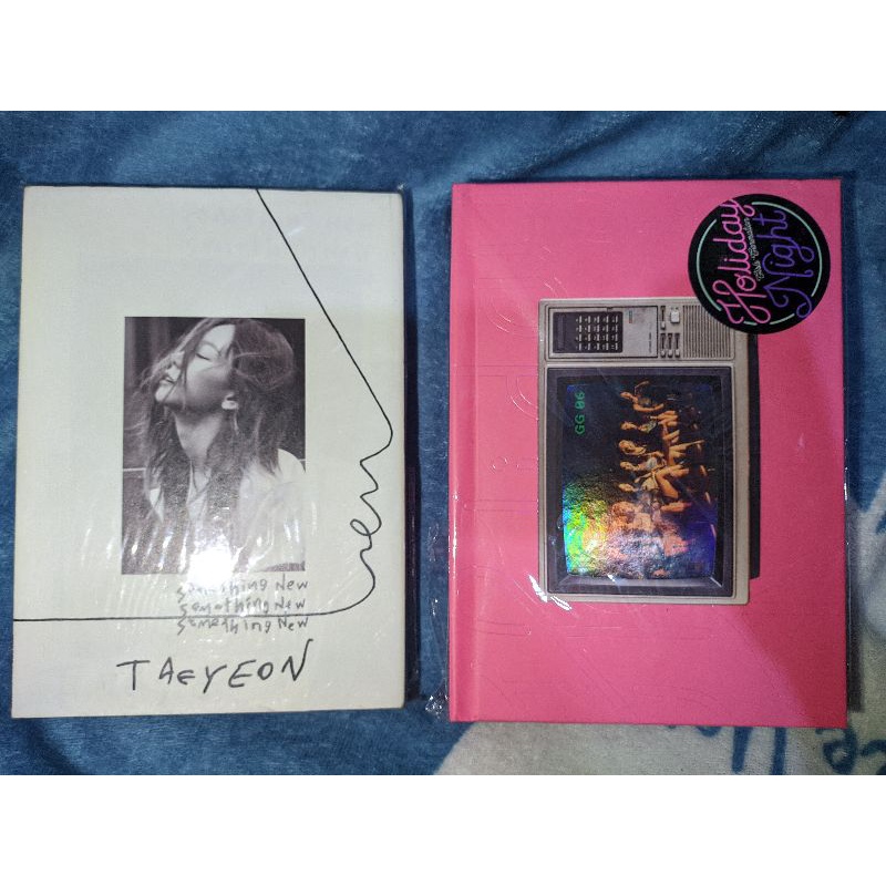 [BUNDLE] Album SNSD Holiday Night + Taeyeon Something New BOOKED