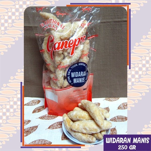 

Kue Widaran Manis 250 G Roti Ganep Oleh Oleh Khas SOLO