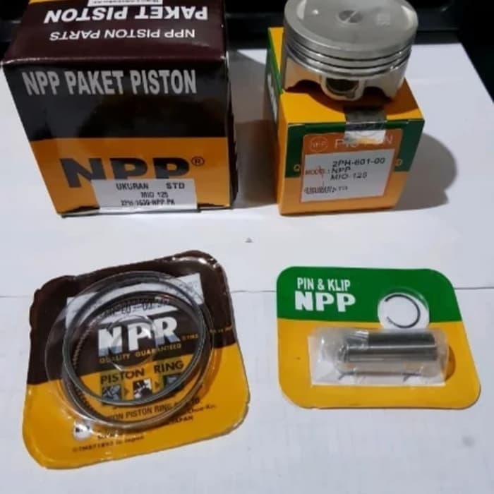 Piston/Seher Kit NPP Mio M3 125 Over Size/OS 0/Standart