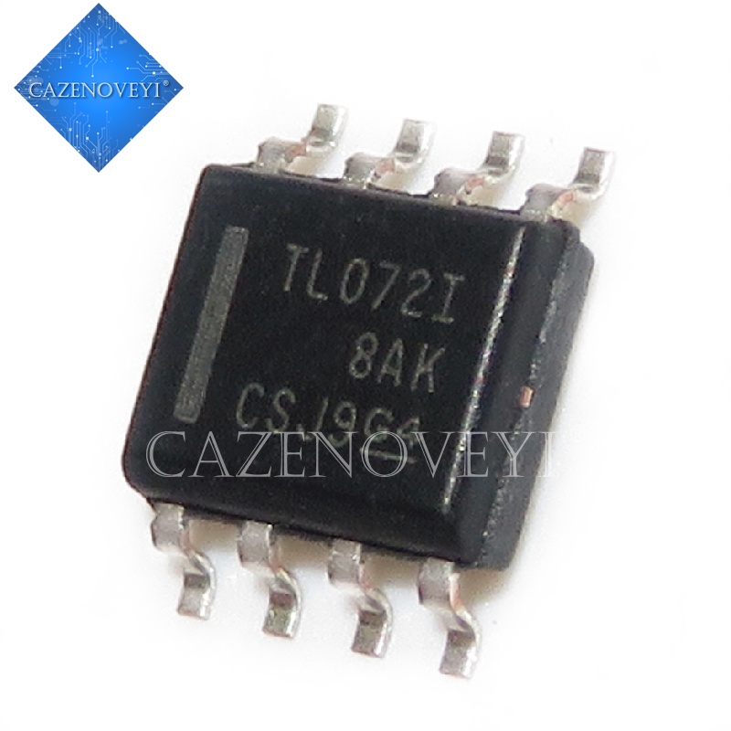 10pcs Ic Tl072Cdr Tl072Idr Sop8 Tl072C Sop Tl072 Smd 072cdr Sop-8 Tl072Cdt Tl072C