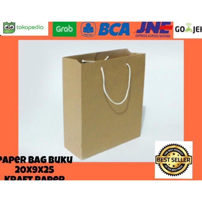 

(TERLARIS) Dijual Grosir Paperbag Paper Bag Tas Kertas Goodiebag Shoppingbag M