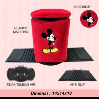 tempat sampah mobil karakter  mickey  mouse  Shopee Indonesia