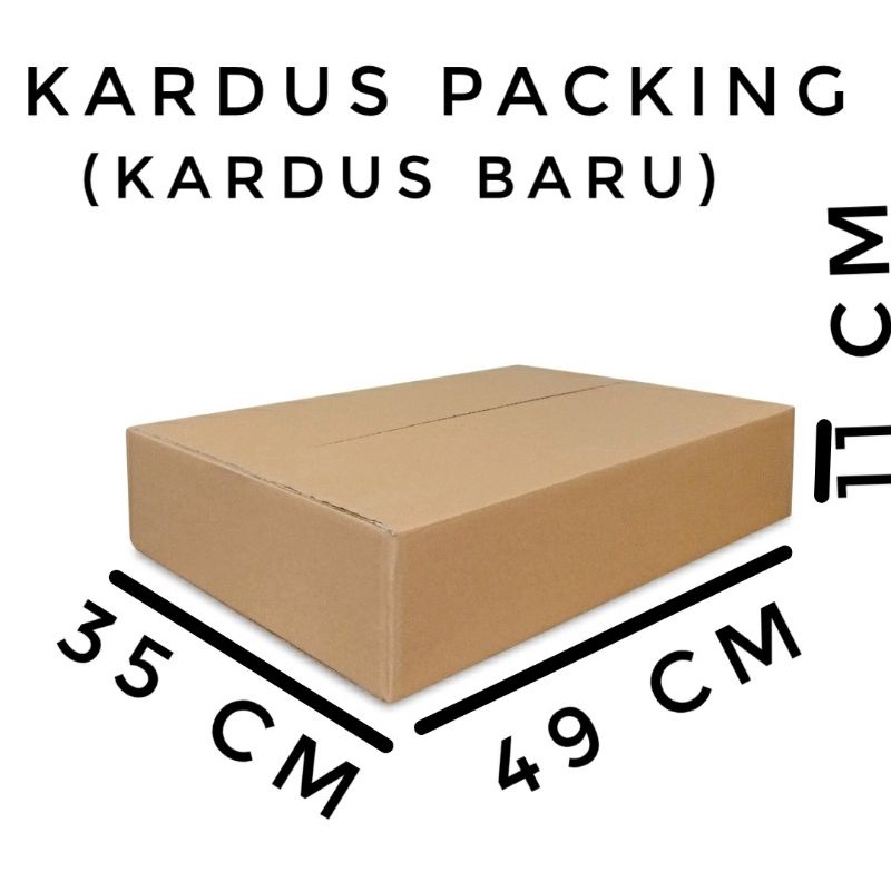 

KARDUS PACKING BARU