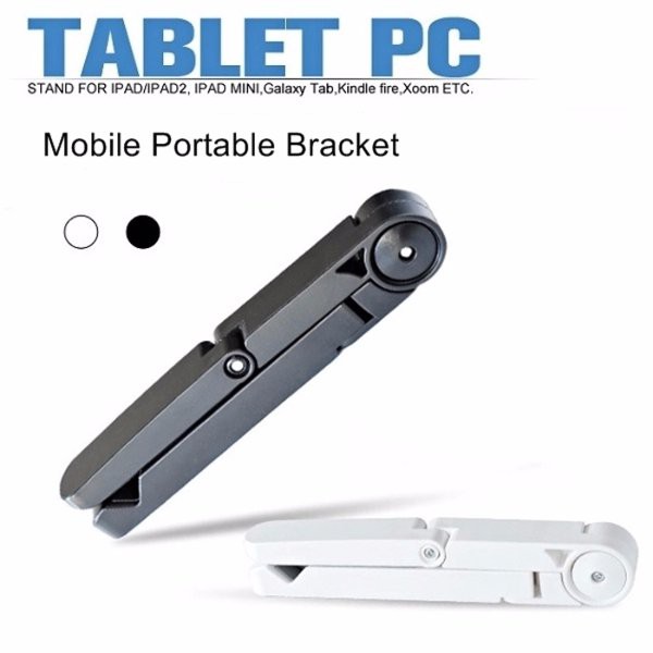Terbaru Portable Fold-Up IPAD TABLET Stand Holder Samsung Tab Lenovo Mount PC Murah