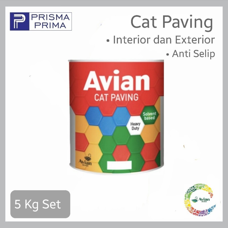Cat Paving AVIAN Lapangan Jalan Beton Block 5 Kg Set