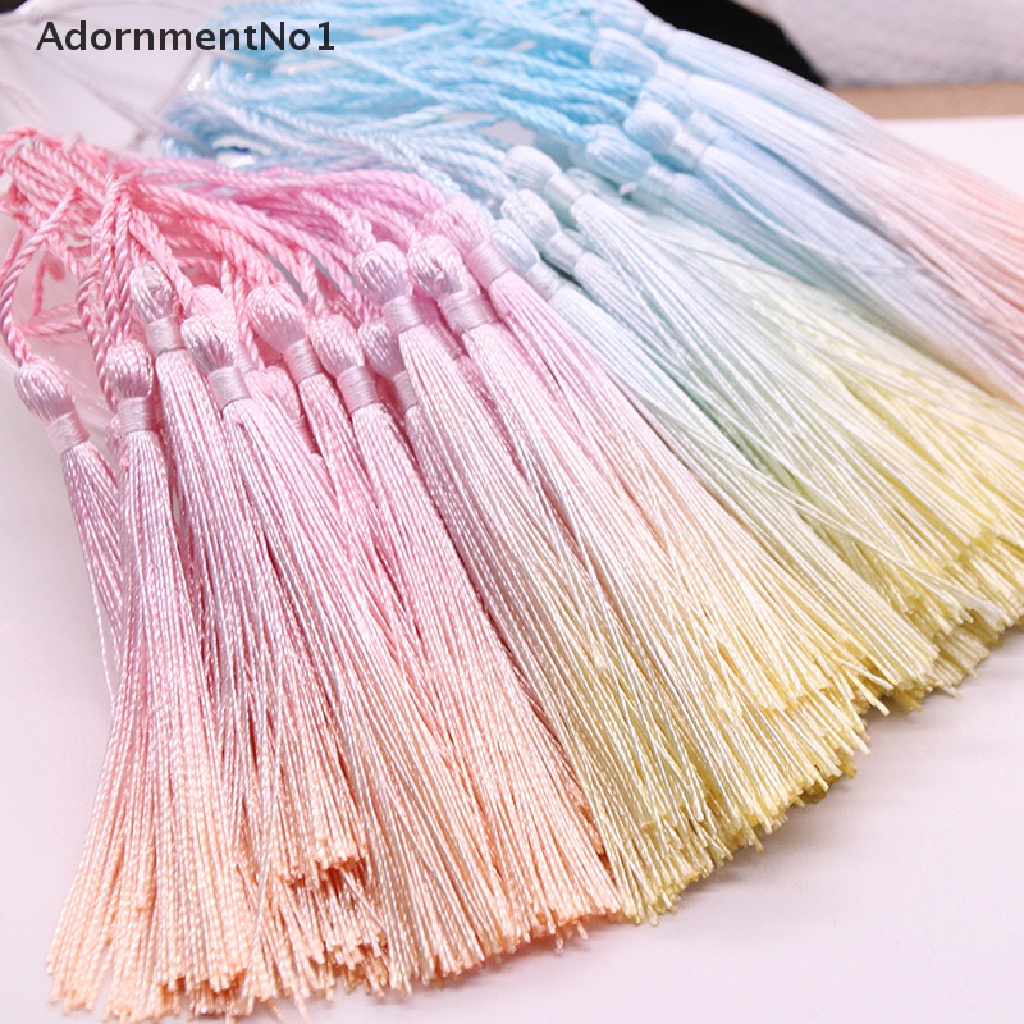 (AdornmentNo1) 13cm Rumbai Tassel / Rumbai Bahan Polyester Untuk Kerajinan Tangan / Perhiasan