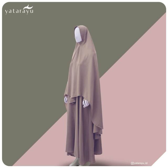 HILYAH GAMIS SET (PEANUT)