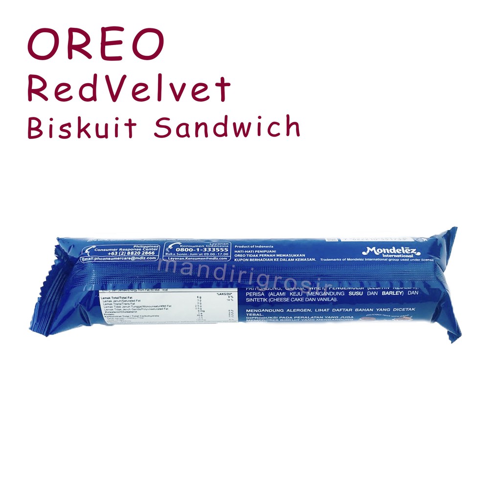 Oreo Red Velvet *Oreo * Biskuit * 119.6g