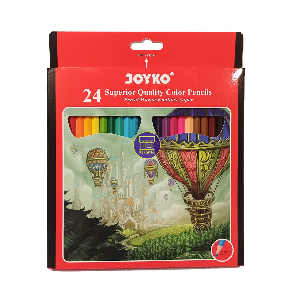 

JOYKO - Pensil Warna - Color Pen CP-101 24 Warna - Set
