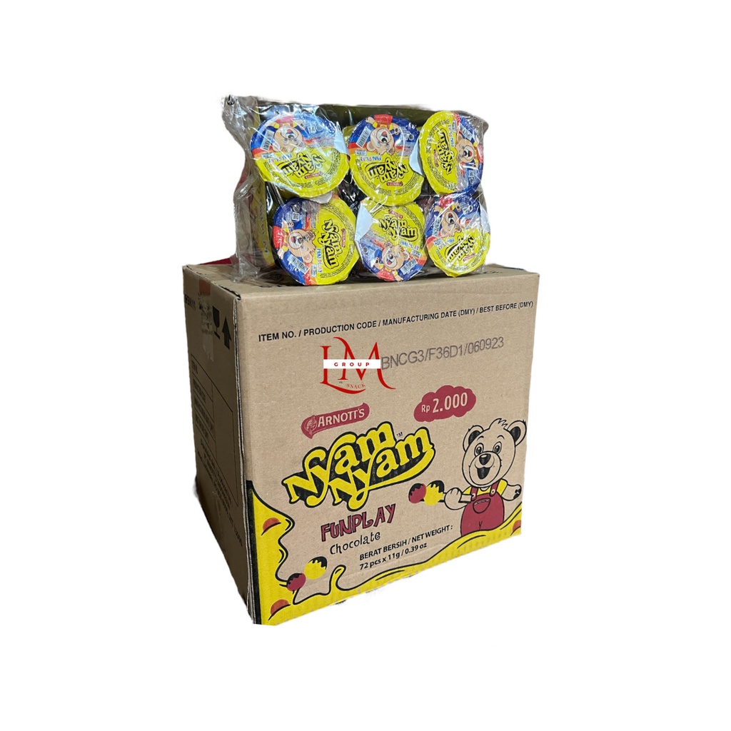 

[1 DUS] Nyam-Nyam Fun Play Bubble Puff Isi 8 Pack @12pcs