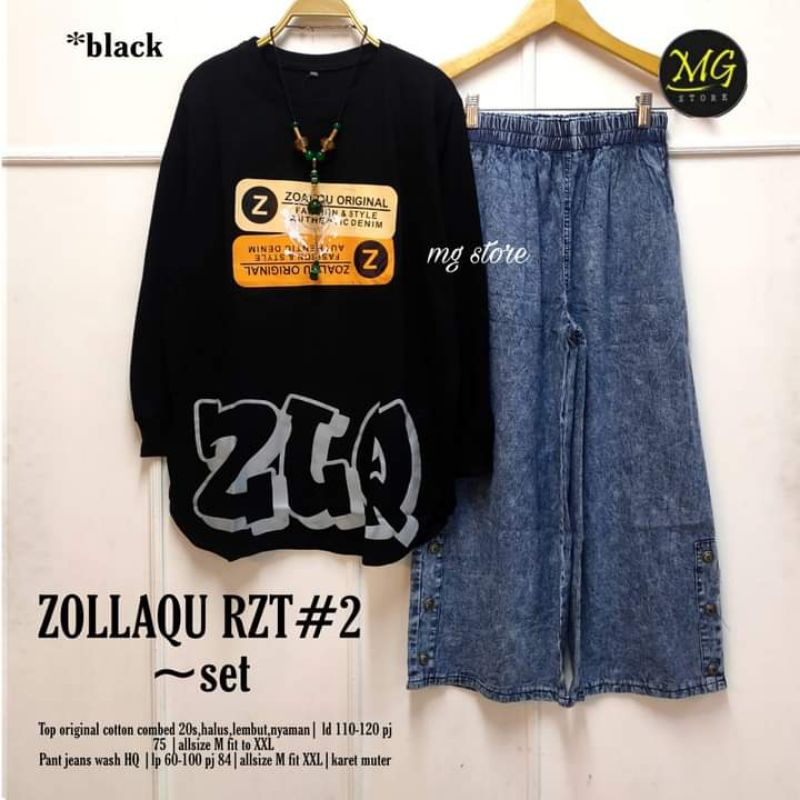 zolaqu rzt setelan celana