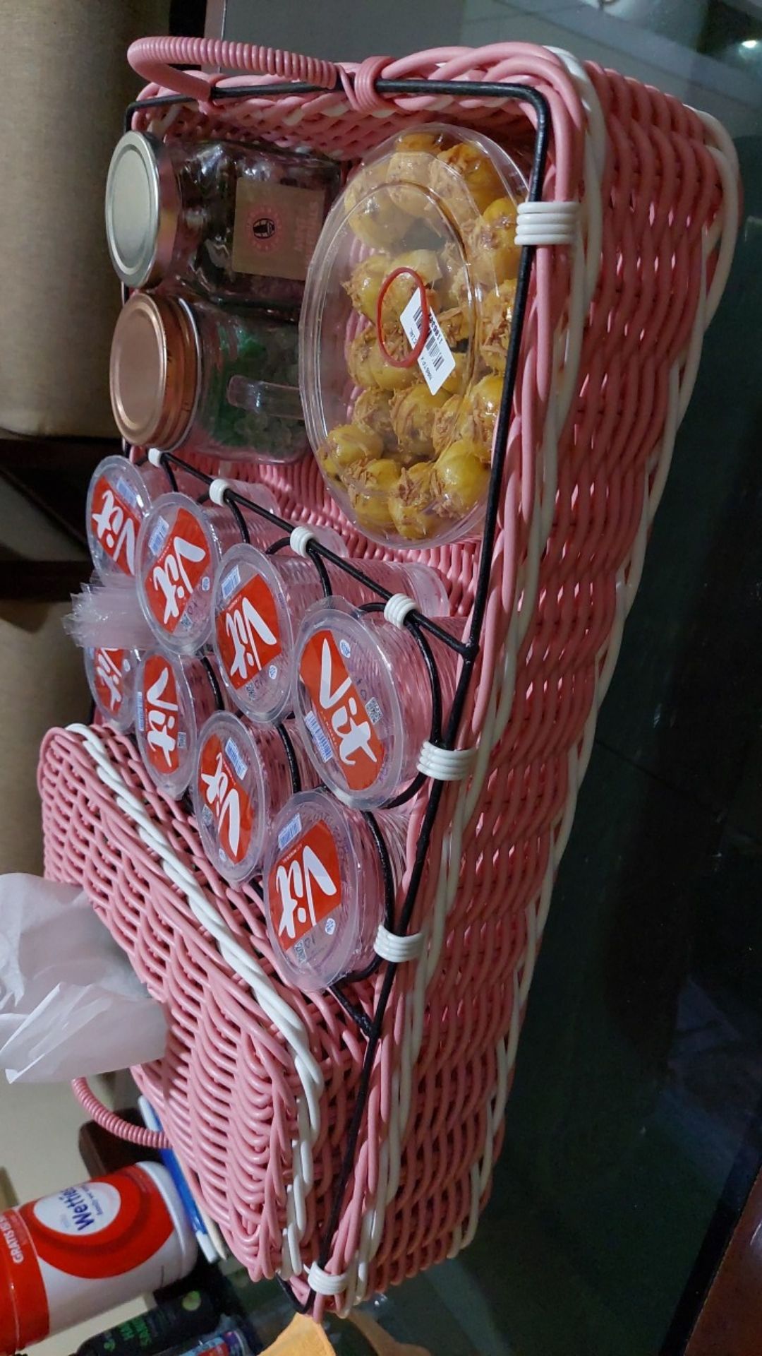 Tempat Aqua+tisu+toples