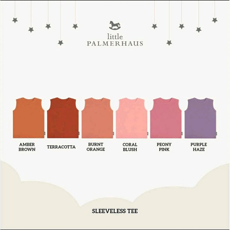 Little palmerhaus sleveless tee 4-6 years