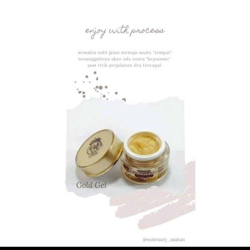 Glowing Gold Gel Wa Beauty Mixspf