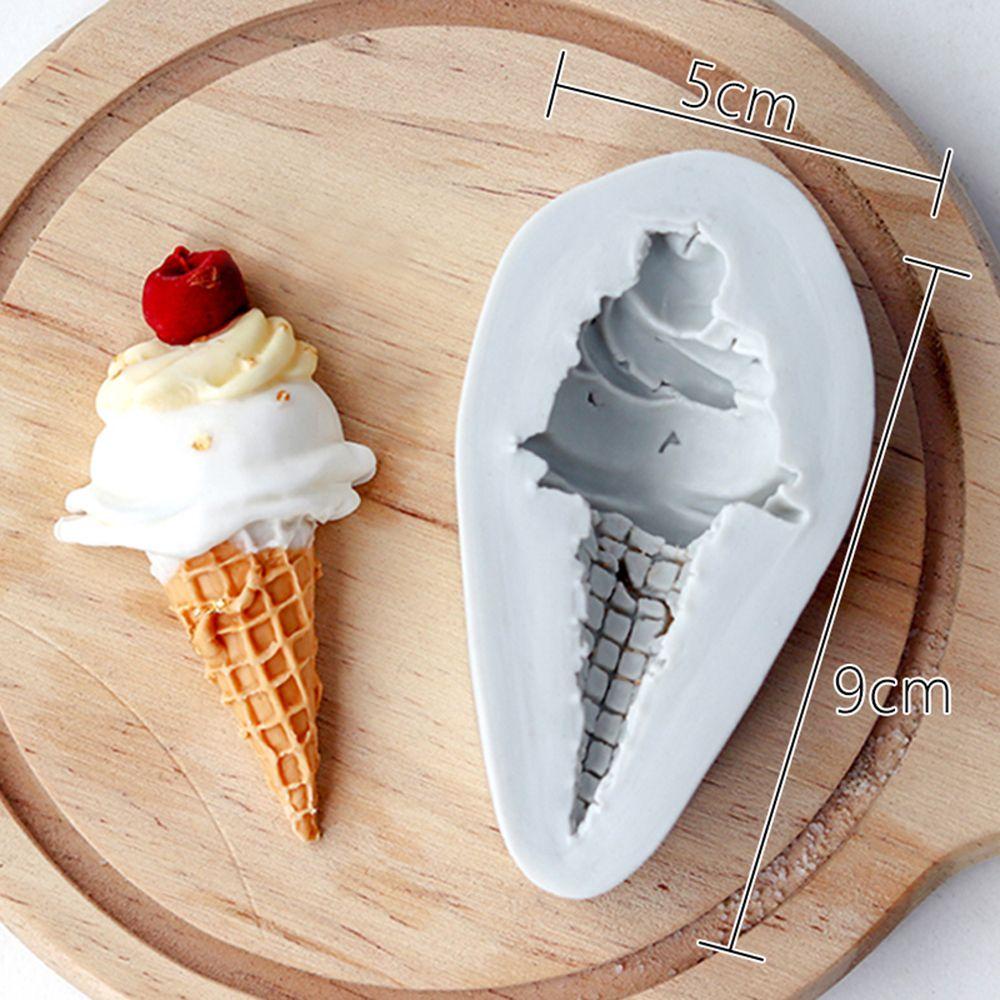 Chookyy Cetakan Fondant Coklat Biskuit Baru Dapur Rumah Es Krim Cone