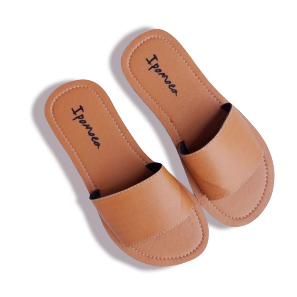 Sandal Flat Kokop Ipomoea | Sendal Wanita Selop Flat